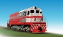 DF7C electric transmission diesel locomotive