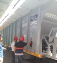 1435mm gauge ballast hopper wagon for Argentina