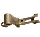 Cast copper train connecting rod