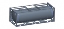 Pneumatic Unloading Powdery Cargo Tank Container