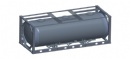 Pneumatic Unloading Powdery Cargo Tank Container